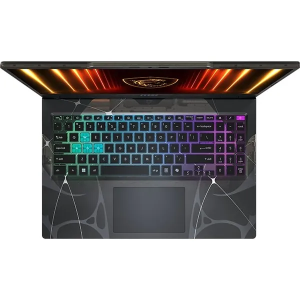 Prenosnik MSI Cyborg 15 B13WFKG / i7 / 16GB / 1TB SSD / 15,6" FHD 144Hz / NVIDIA GeForce RTX 5060 / Windows 11 Home (črn) - slika 3