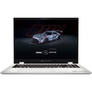 Prenosnik MSI Prestige 16 AI+ MercedesAMG B2VMG Core Ultra 9 / 32GB RAM / 1TB SSD / 16"  OLED UHD+ / Intel Arc 140V / Windows 11 Pro (srebrn)