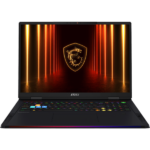 Prenosnik MSI Raider A18 HX A9WJG R9 / 64GB / 2TB SSD / 18" UHD+ 120Hz / NVIDIA GeForce RTX5090 / Windows 11 Pro / črn