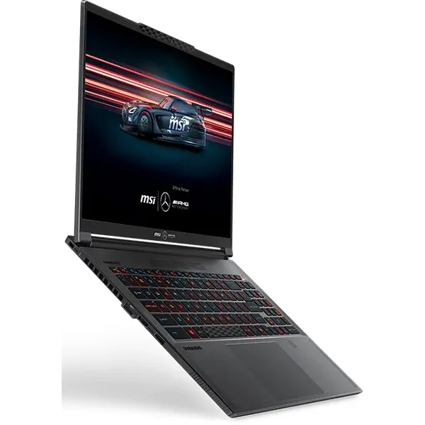 Prenosnik MSI Stealth A16 MercedesAMG AI+ A3XWGG Ryzen AI 9 / 32GB RAM / 1TB SSD / 16" OLED QHD+ 240Hz / GeForce RTX 5070 / Windows 11 Pro (temno siv) - slika 4