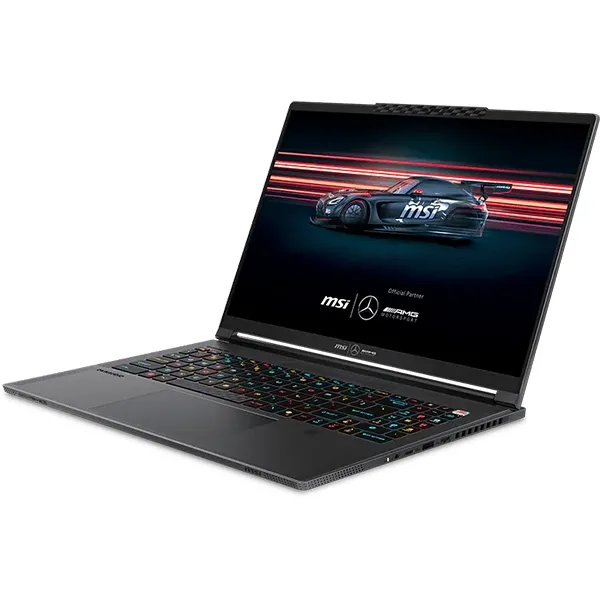 Prenosnik MSI Stealth A16 MercedesAMG AI+ A3XWGG Ryzen AI 9 / 32GB RAM / 1TB SSD / 16" OLED QHD+ 240Hz / GeForce RTX 5070 / Windows 11 Pro (temno siv) - slika 5
