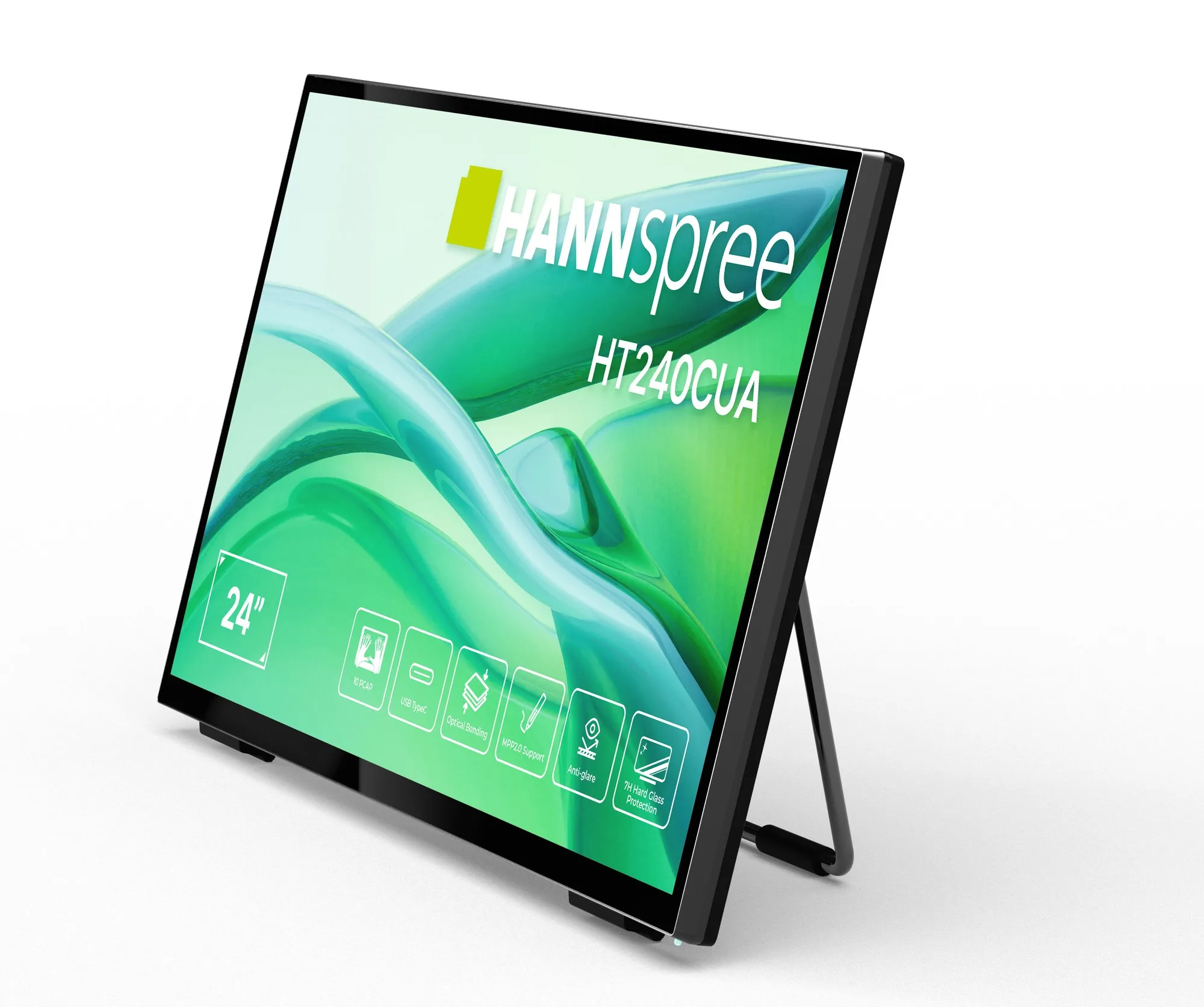 Monitor na dotik Hannspree HT240CUA 60,96 cm (24") FHD 100 Hz USB-C - slika 2