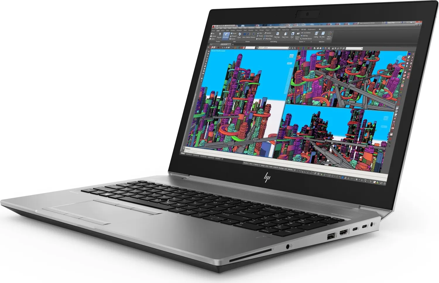 Prenosnik HP ZBOOK 17 G5 Touch / i7 / Quadro P3200 / RAM 32 GB / 512GB SSD / 17,3″ 4K - slika 2