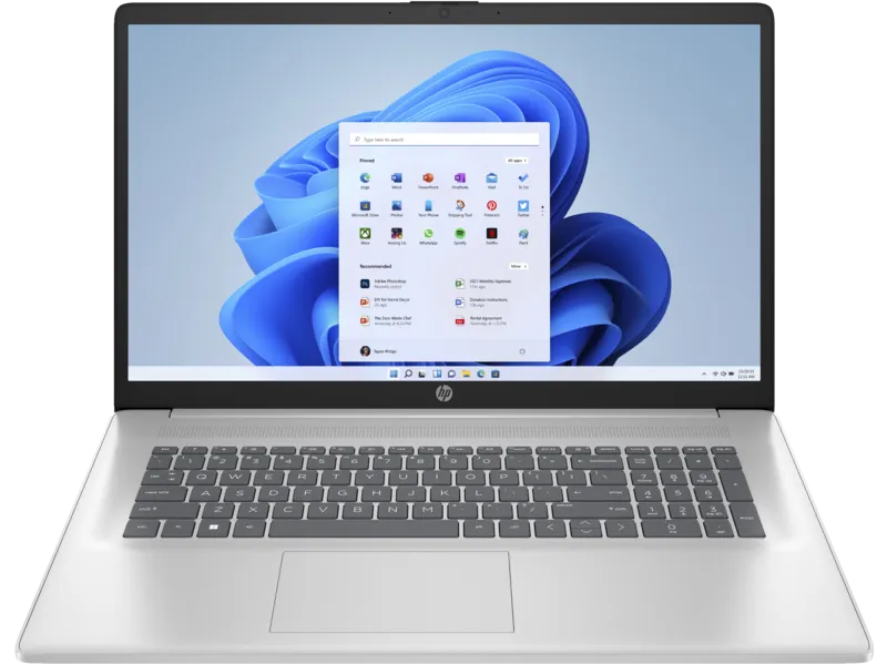 Prenosnik HP 17-CN0XXX / Celeron / RAM 8 GB / 512GB SSD / 17,3″ HD+