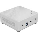 Mini namizni računalnik MSI Cubi 5 1M-441BEU Core 3 / 8GB DDR5 / 512 GB SSD / WiFi 6E + BT 5.3 / 1x2.5Gbps + 1x1Gbps / Windows 11 Pro (bel)
