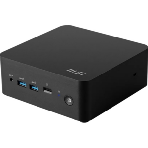 Mini namizni računalnik MSI Cubi NUC 1MG-014BEU Core 3 / 8GB DDR5/ 512 GB SSD/ Wi-Fi 6E + BT / 2x2.5Gbps/ Windows 11 Pro (črn)