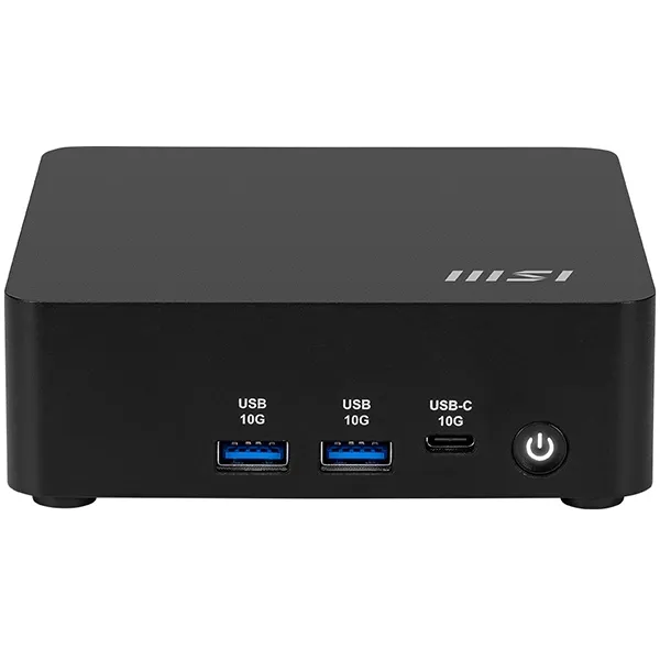 Mini namizni računalnik MSI Cubi NUC AI 1UMG-073BEU Core Ultra 7 / 16GB / 512GB SSD / Wi-Fi 6E + BT / 2x2.5Gbps / Windows 11 Pro (črn) - slika 2