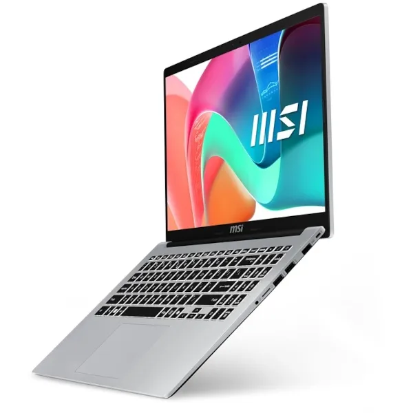 Prenosnik MSI Modern 15 F1MG-652XHR Intel Core 7 / 16GB / 512GB SSD / 15.6" FHD IPS-level / Intel Graphics / Windows 11 Home / srebrni - slika 6