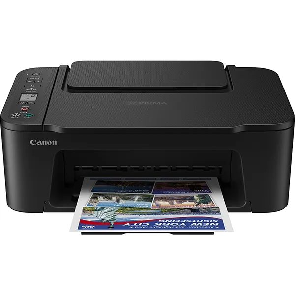Večfunkcijski barvni brizgalni tiskalnik Canon Pixma TS3750i (črn)