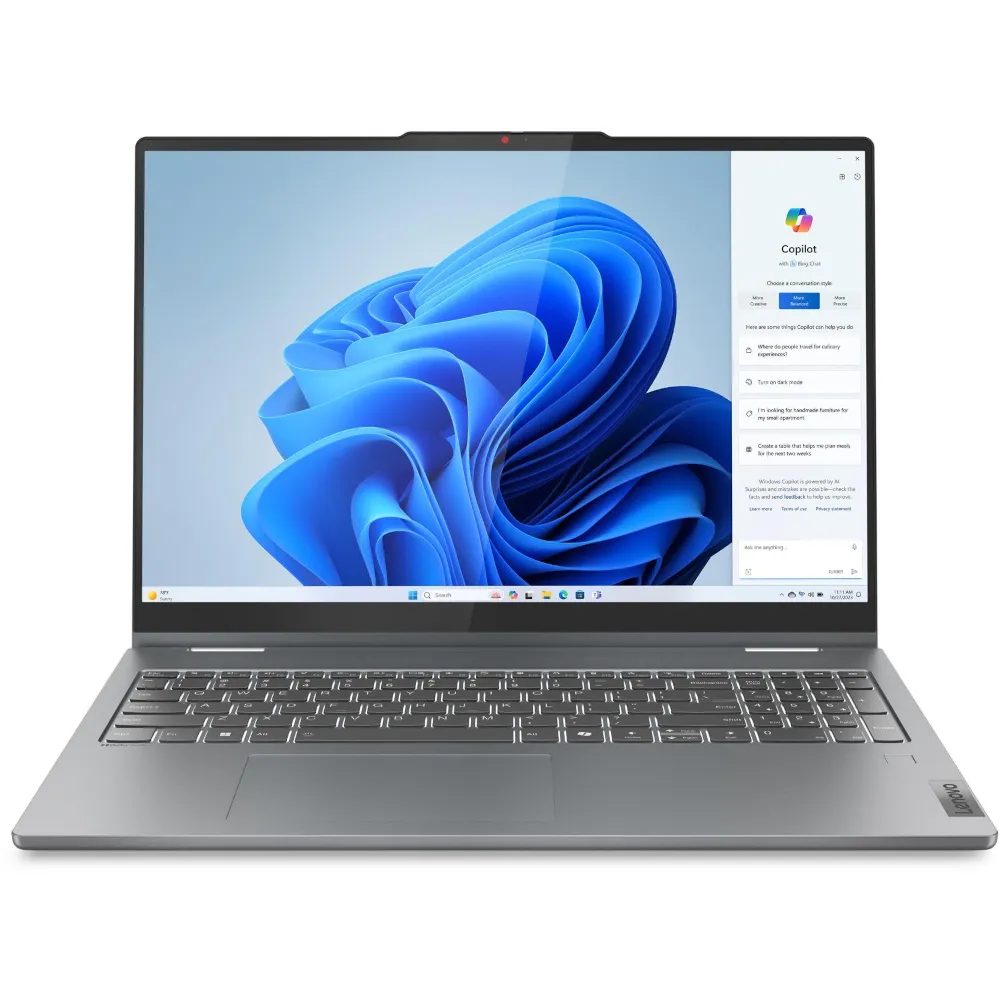 Prenosnik LENOVO IdeaPad 5 2-in-1 16AHP9 Ryzen 7 / 16GB / 1TB SSD / 16" WUXGA IPS Touch / Windows 11 Home (siv)