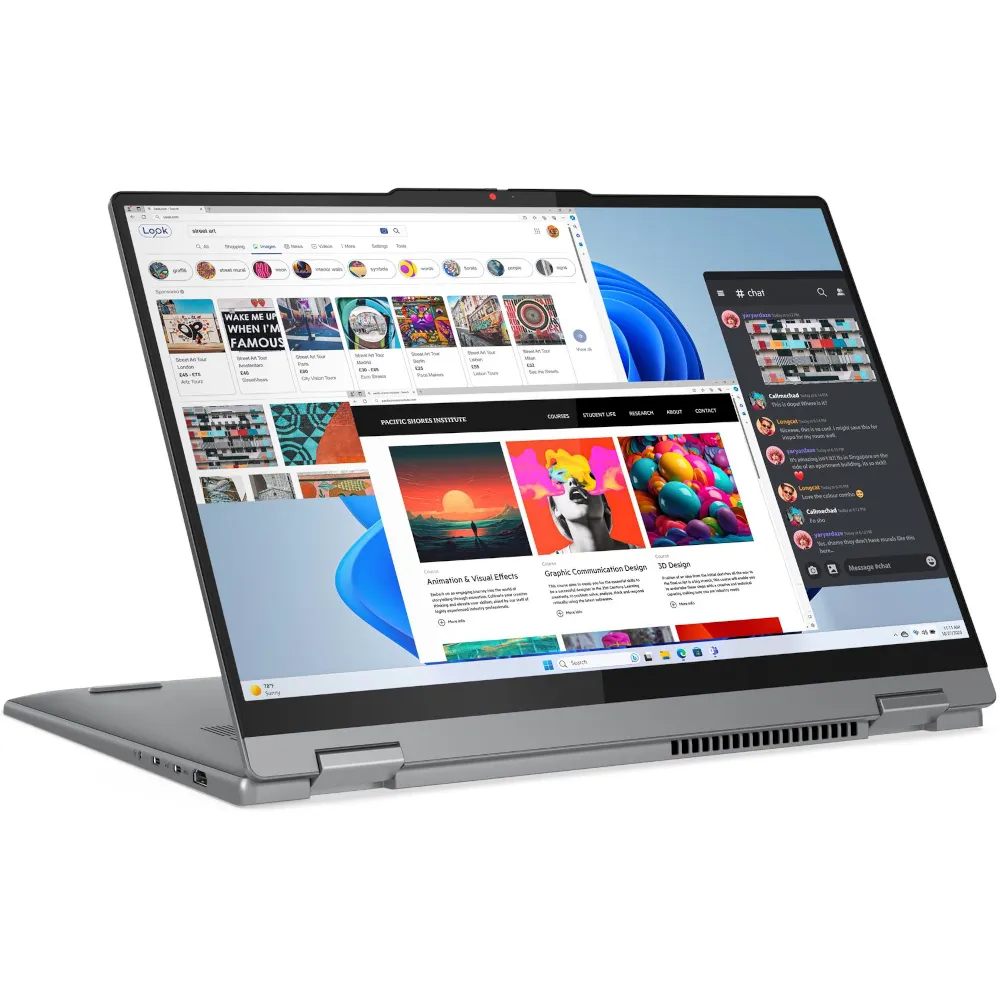 Prenosnik LENOVO IdeaPad 5 2-in-1 16AHP9 Ryzen 7 / 16GB / 1TB SSD / 16" WUXGA IPS Touch / Windows 11 Home (siv) - slika 3