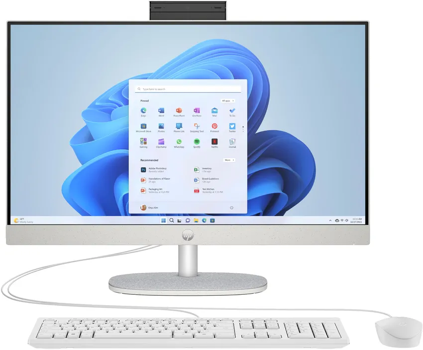 Računalnik HP All-in-One 24-cr0036nl | N200 | Touch / N-series / RAM 8 GB / 512GB SSD