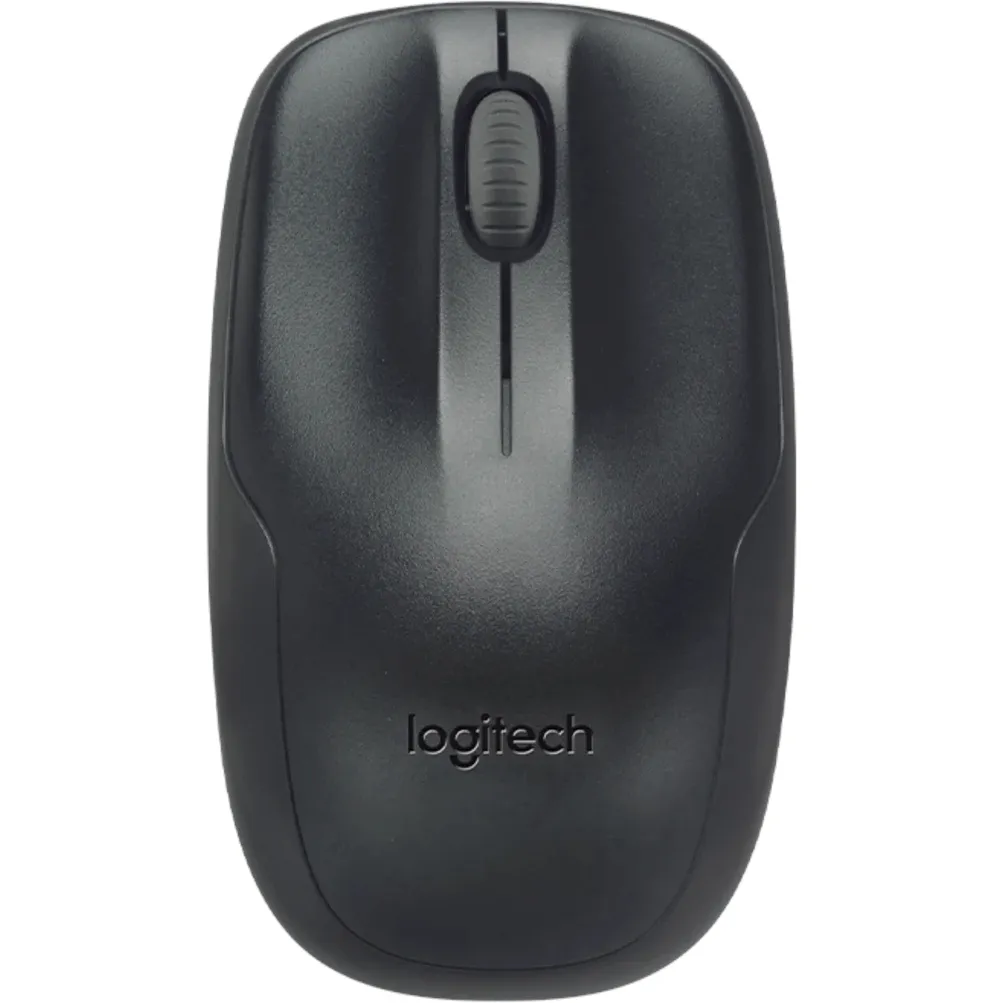 LOGITECH MK220 brezžična tipkovnica in miška (črna) - slika 4