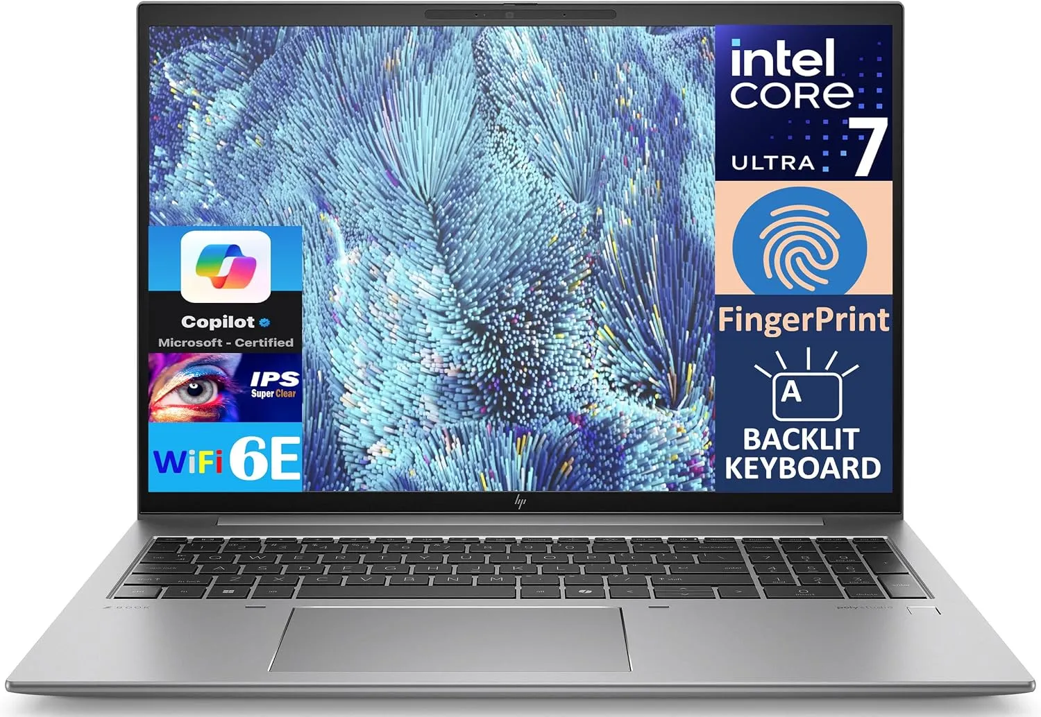 Prenosnik HP ZBook Firefly 16 G11 / Core Ultra 7 / RTX A500 / RAM 32 GB / 1TB SSD / 16,0″ WUXGA