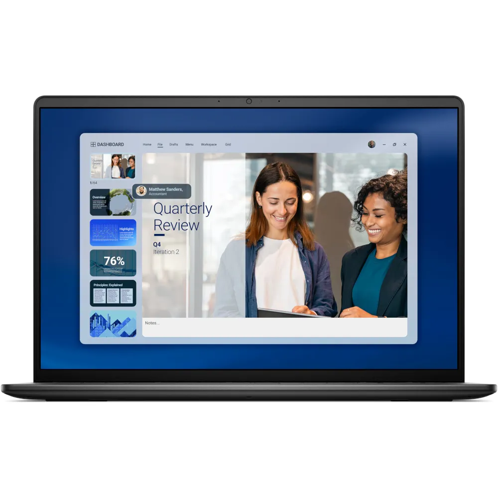Prenosnik DELL 16 DC16255 Ryzen 7 / 16GB / 512GB SSD / 16" FHD+ / Windows 11 Home / črn - slika 2