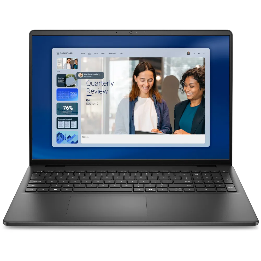 Prenosnik DELL 16 DC16255 Ryzen 7 / 16GB / 512GB SSD / 16" FHD+ / Windows 11 Home / črn
