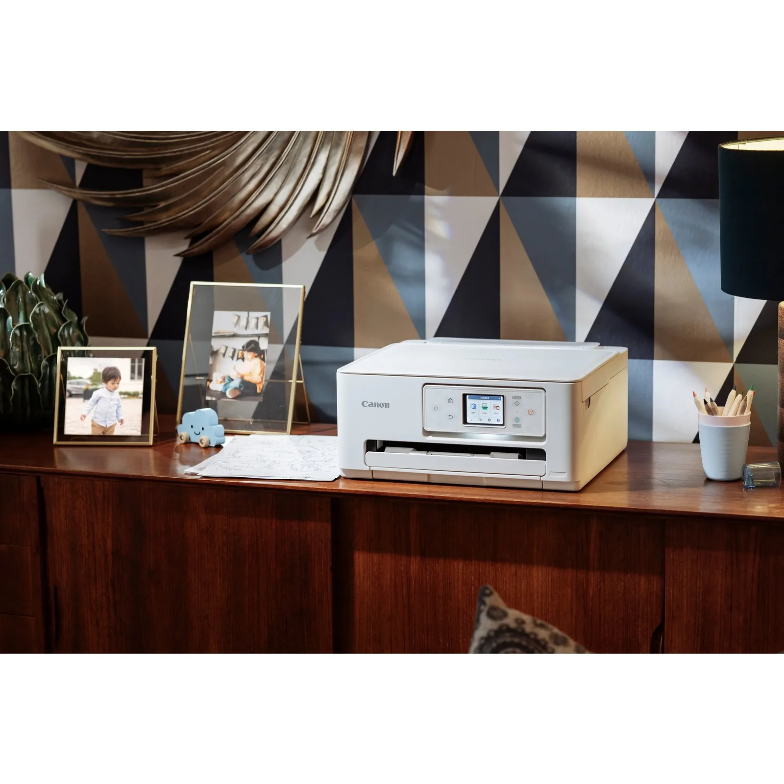 Večfunkcijski barvni brizgalni tiskalnik Canon PIXMA TS7650i (bel) - slika 5