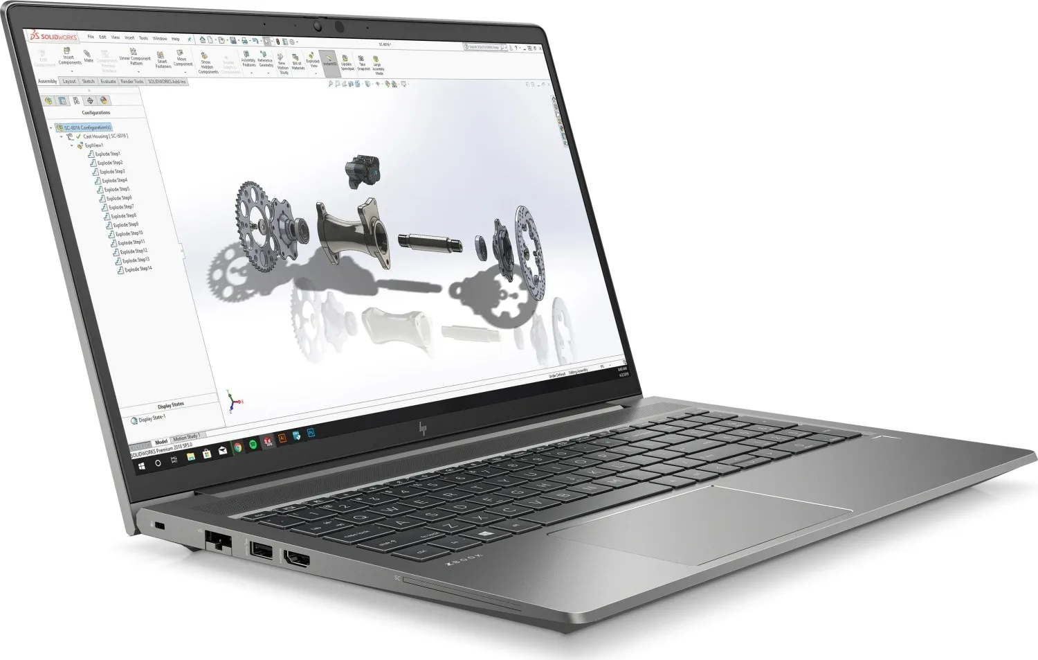 Prenosnik HP ZBook Power 15 G8 / i7 / Quadro T1200 / RAM 32 GB / 1TB SSD / 15,6″ FHD - slika 2